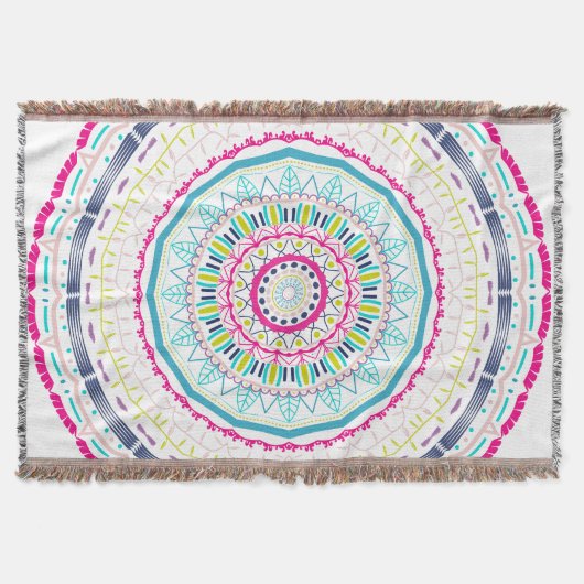 Couverture Art de mandala coloré vibrant (Devant)
