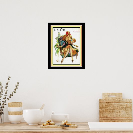 Couverture Art déco 1929 16 x 20 (Cuisine)