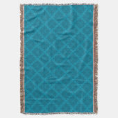 Couverture Art déco bleu géométrique (devant Vertical)