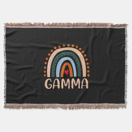 Couverture Art Mère | Gamma Rainbow Grandma mignonne annivers (Devant)