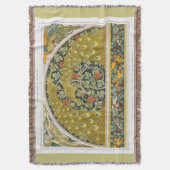 Couverture Art nouveau paon paon verneuil (devant Vertical)