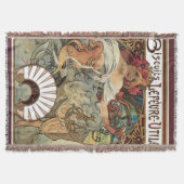 Couverture Art Nouveau vintage, Biscuits par Alphonse Mucha (Devant)