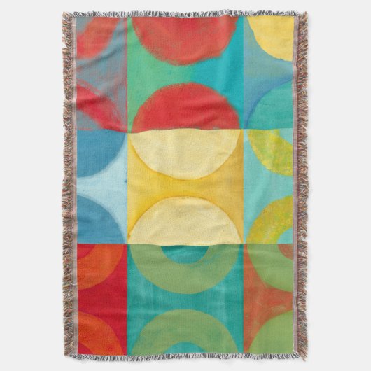 Couverture Art Pop brillant avec cercles et Carré (devant Vertical)