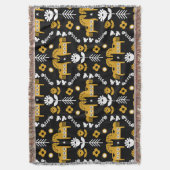 Couverture Art populaire de cheval scandinave (devant Vertical)