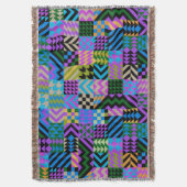 Couverture Art populaire tribal - Bleu (devant Vertical)