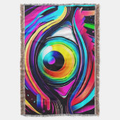 Couverture Art Psychédélique Vibrant de l'Œil (devant Vertical)