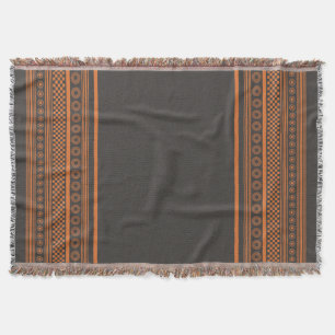 Couverture Art Tribal Chic - Ancien Motif grec Rhodes