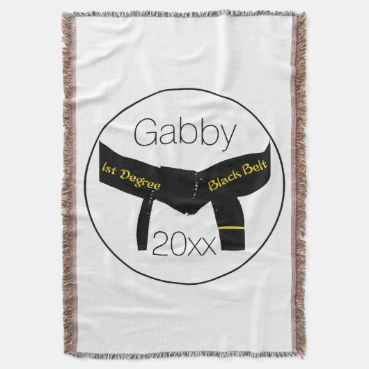 Couverture Arts martiaux 1er degré Ceinture noire (devant Vertical)