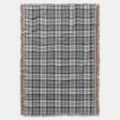 Couverture Ash Grey Blackwatch Campbell Tartan Plaid (devant Vertical)