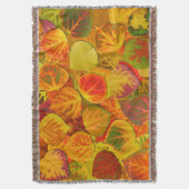 Couverture Aspen Feuilles Collage Solid Medley 1 (devant Vertical)