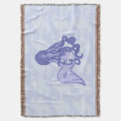 Couverture Assis Mermaid bleu (devant Vertical)