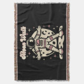 Couverture Astronaute Marche Lunaire (devant Vertical)