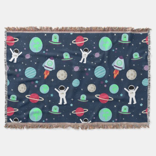Couverture Astronautes Planètes Fusées et Aliens (Devant)