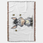 Couverture Attention à la mule Drôle de conception d'avertiss (devant Vertical)