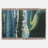 Couverture Aurora d'hiver Couverture d'art canadie (Devant)