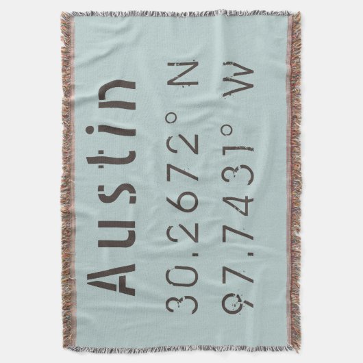 Couverture Austin Latitude et Longitude (devant Vertical)