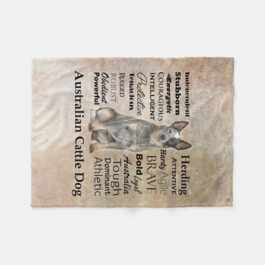 Couverture australienne de chien de bétail (Devant (Horizontal))