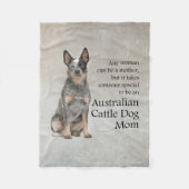 Couverture australienne d'ouatine de chien de (Devant)