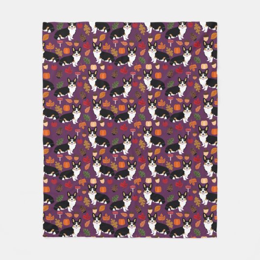 Couverture automnale de Tri Corgi (Devant)