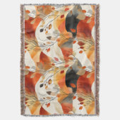 Couverture Automne Elegance Motif sans faille (devant Vertical)