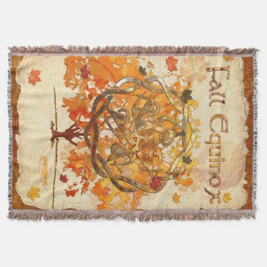 Couverture Automne Equinox Pagan Wiccan (Devant)