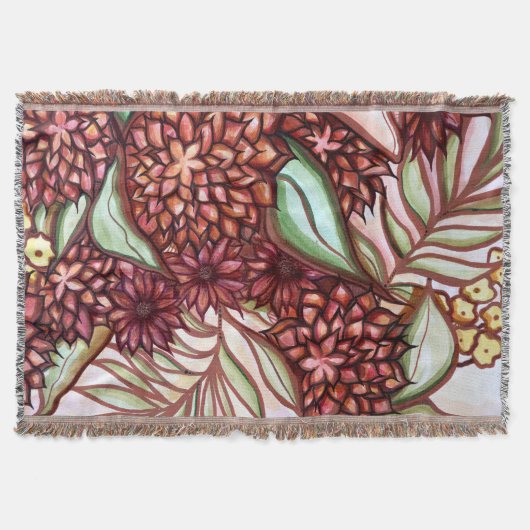 Couverture Automne Florales Fleur Automne Art Jardinage Abstr (Devant)