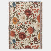 Couverture Automne Moderne Automne Botanique Floral (devant Vertical)