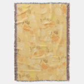 Couverture Automne, motif de feuilles 4 (devant Vertical)