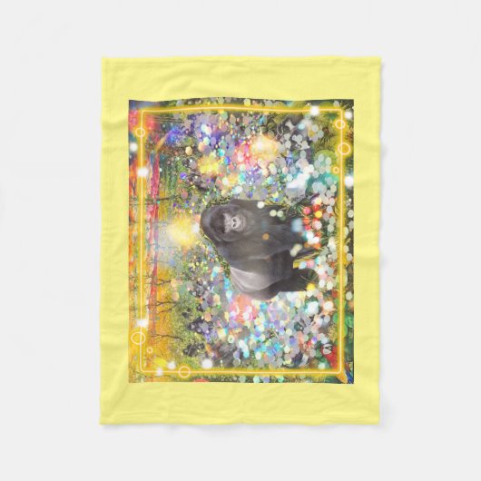 Couverture avec Gorillas Home decore (Devant)
