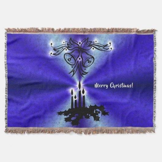 Couverture Avent, Artdeco de Noël sur Blue Green Rainbow (Devant)