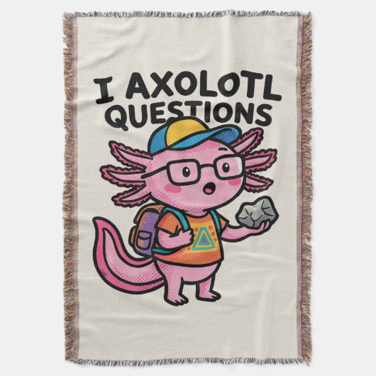 Couverture Axolotl nerd sarcastique je pose des questions sur (devant Vertical)