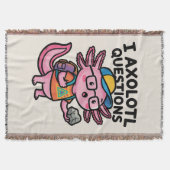 Couverture Axolotl nerd sarcastique je pose des questions sur (Devant)
