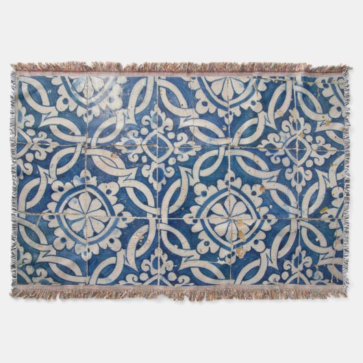 Couverture Azulejo portugais vintage (Devant)