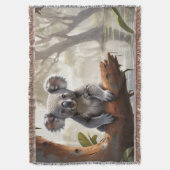 Couverture Baby Koala par un étang (devant Vertical)