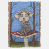 Couverture Baby Sheep on Toadstool (devant Vertical)