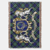 Couverture Badge de clan Arbuthnot & Tartan (devant Vertical)
