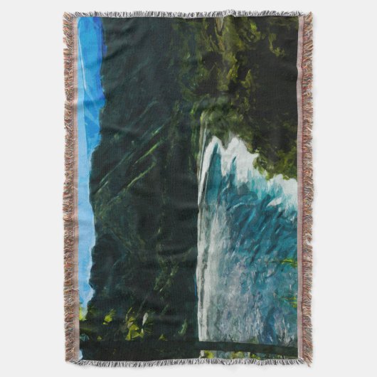 Couverture Baie sur la route vers Hana Maui Hawaii Abstrait (devant Vertical)