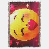 Couverture Baiser Emoji Coeurs soufflants (devant Vertical)