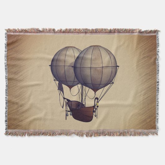 Couverture Ballons à vapeur à air chaud avec navire (Devant)