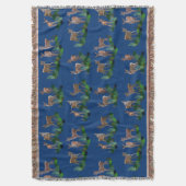 Couverture Bambi Madow Throw Blanket (Navy) (devant Vertical)