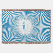 Couverture Bande dessinée Pop Art Explosion - Bleu et Blanc (Devant)