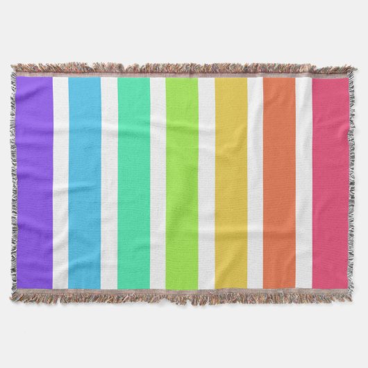 Couverture Bandes arc-en-ciel lumineuses (Devant)