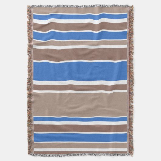 Couverture Bandes Brown et bleues (devant Vertical)