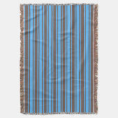 Couverture Bandes de bonbons Brown et bleues (devant Vertical)