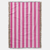 Couverture Bandes de bonbons cerises et blanches (devant Vertical)