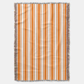 Couverture Bandes de bonbons orange et blanc (devant Vertical)