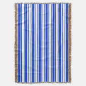 Couverture Bandes de bonbons royales bleues et blanches (devant Vertical)