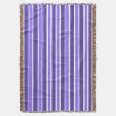 Couverture Bandes de bonbons violettes et blanches (devant Vertical)