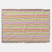 Couverture Bandes de calque - Crème et couleurs multiples (Devant)