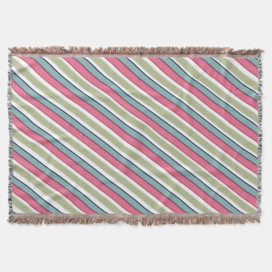 Couverture Bandes de couleurs délicates (Devant)